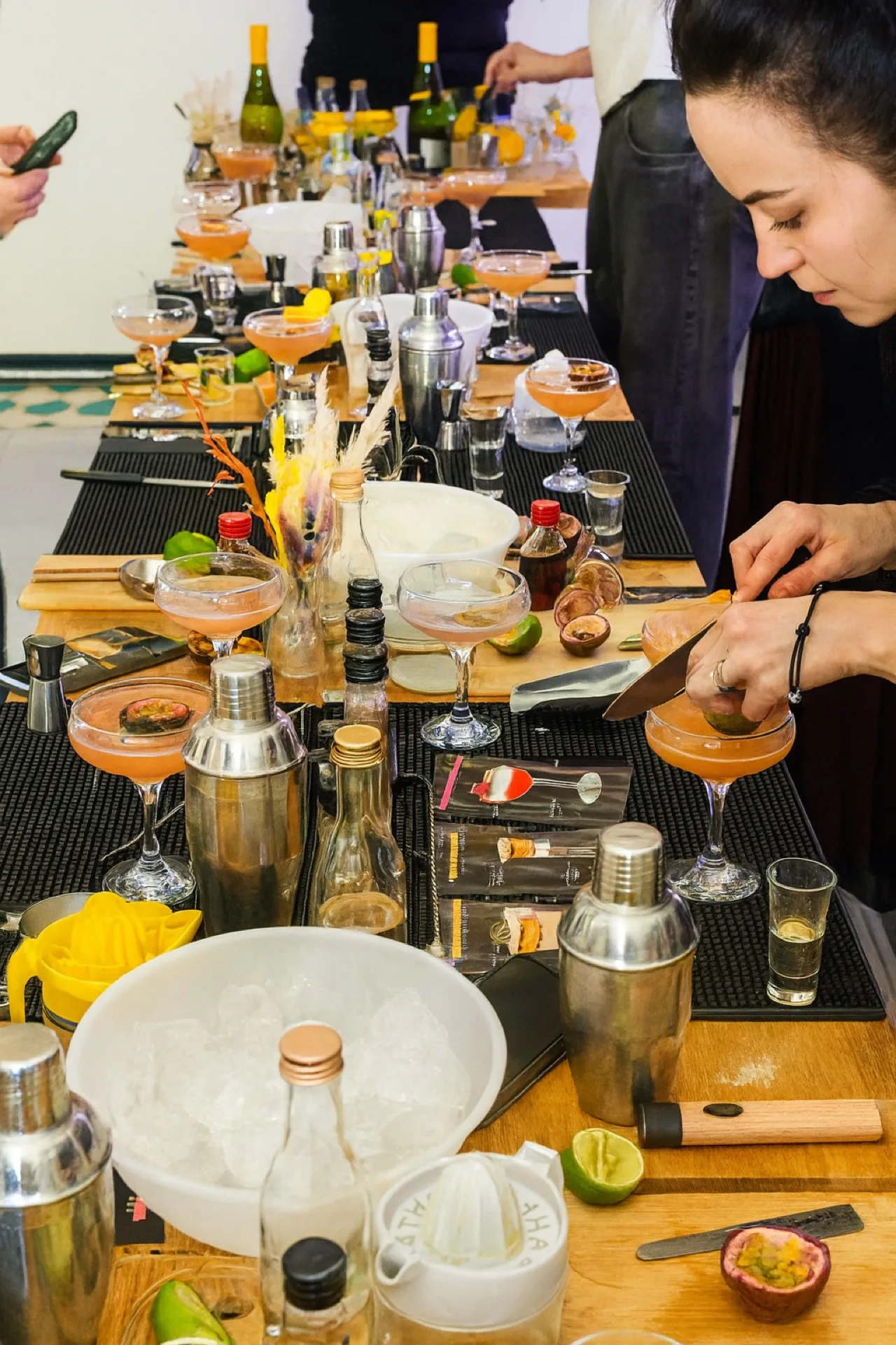 Cocktail MasterClass — příprava autorských drinků